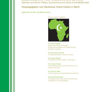 ORIENT I 2012 - Focus: Islam in Africa